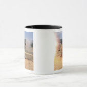 Een assaultman vuurt een Rocket Propted Grenade Mok (Midden)