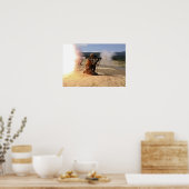 Een assaultman vuurt een Rocket Propted Grenade Poster (Keuken)