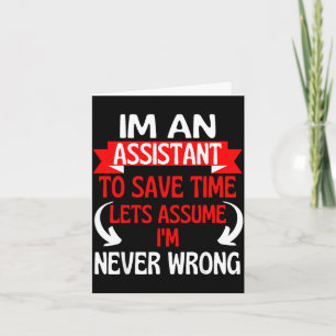 Een assistent om tijd te besparen, laten we aannem kaart