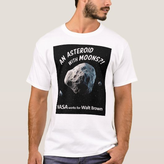 Een asteroïde met manen HPT T-shirt (Voorkant)