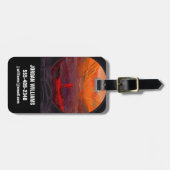 Een astronaut op Mars Bagagelabel (Voorkant horizontaal)