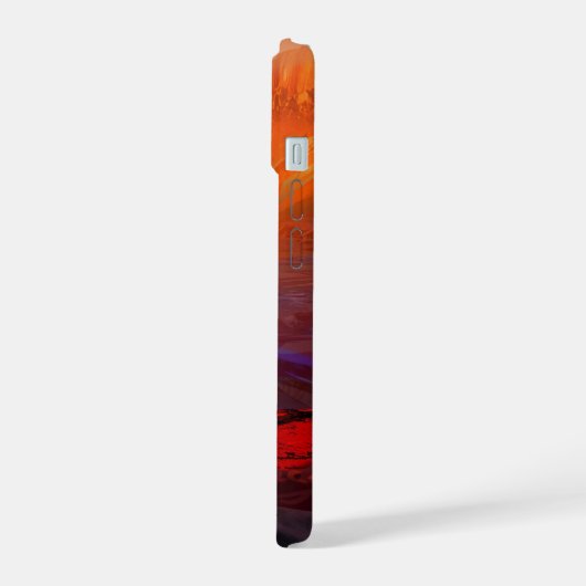 Een astronaut op Mars iPhone 15 Case (Linkerkant)