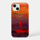Een astronaut op Mars iPhone 15 Case (Achterkant)