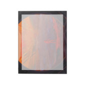 Een astronaut op Mars Notitieblok (Linkerzijde)