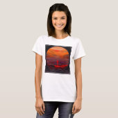 Een astronaut op Mars T-shirt (Voorkant volledig)