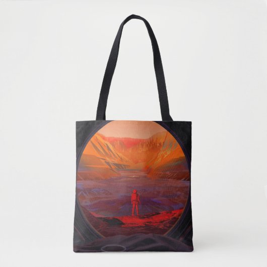 Een astronaut op Mars Tote Bag (Voorkant)