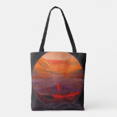 Een astronaut op Mars Tote Bag (Achterkant)