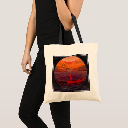 Een astronaut op Mars Tote Bag (Voorkant (product))