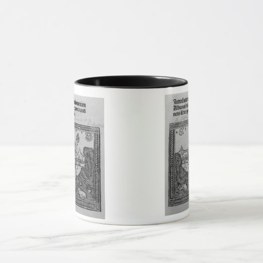 Een astronomiser die begint te grazen mok (Midden)