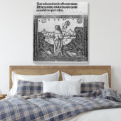 Een astronomiser die begint te zingen canvas afdruk (Insitu (Slaapkamer))