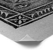 Een astronomiser die begint te zingen poster (Hoek)