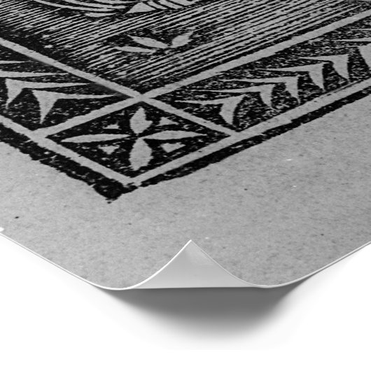 Een astronomiser die begint te zingen poster (Hoek)