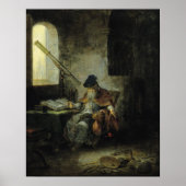 Een astronoom poster (Voorkant)