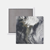 Een aswolk magneet (Voorkant / Achterkant)