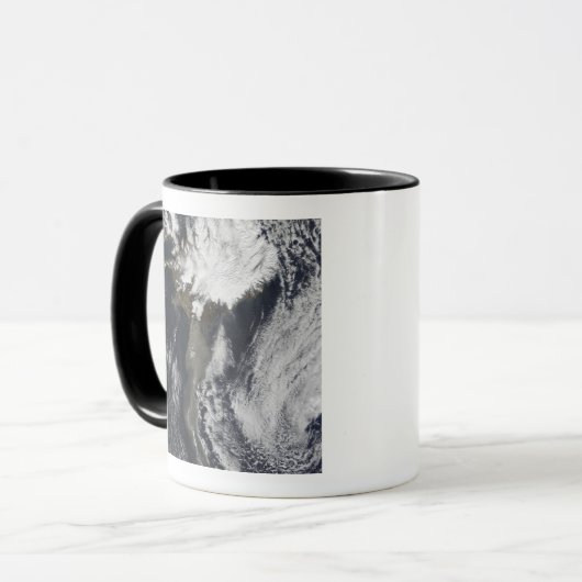 Een aswolk mok (Voorkant links)