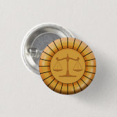 Een Attorney Badge Ronde Button 3,2 Cm (Voorkant /achterkant)