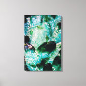 Een aura van smaragden canvas afdruk (Voorkant)