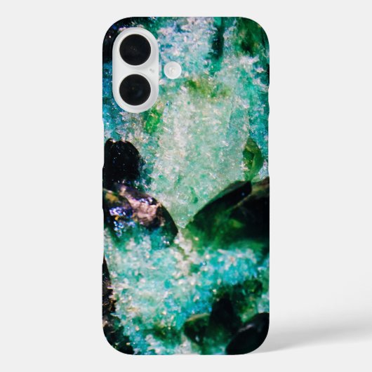 Een aura van smaragden Case-Mate iPhone case (Achterkant)