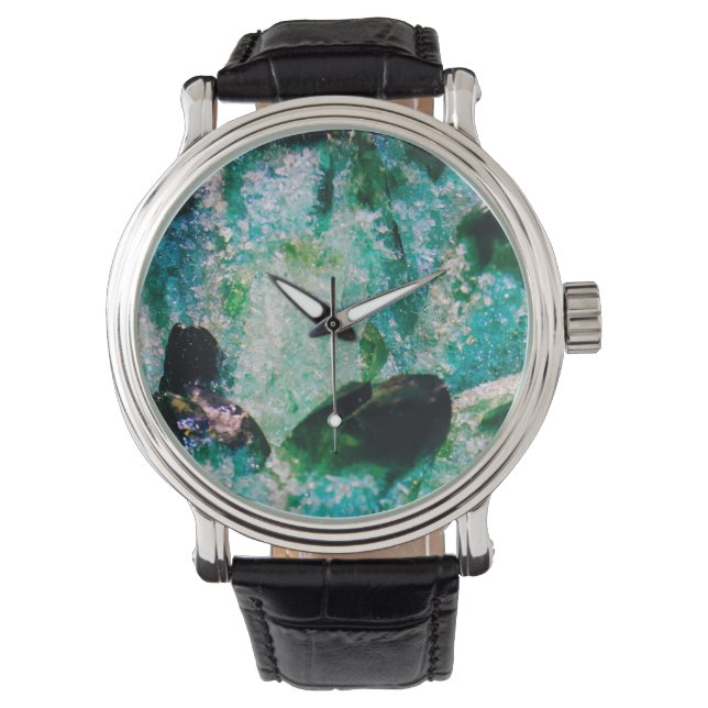 Een aura van smaragden horloge (Voorkant)