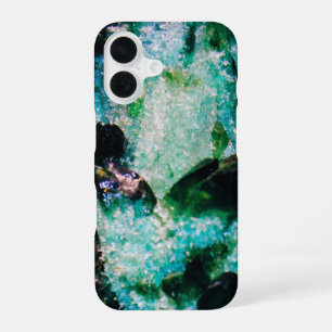 Een aura van smaragden iPhone 16 hoesje