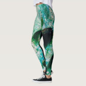 Een aura van smaragden leggings (Links)