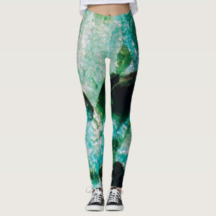 Een aura van smaragden leggings
