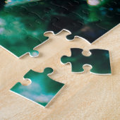 Een aura van smaragden legpuzzel (Zijkant)