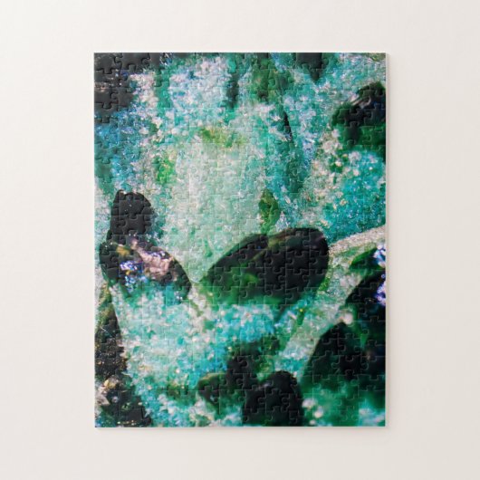 Een aura van smaragden legpuzzel (Verticaal)