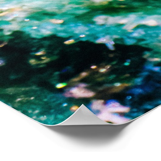 Een aura van smaragden poster (Hoek)