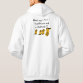 Een autisme leeuw hoodie (Achterkant)