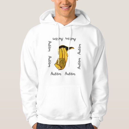 Een autisme leeuw hoodie (Voorkant)