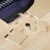 Een auto die gek is legpuzzel (Zijkant)