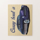 Een auto die gek is legpuzzel (Verticaal)