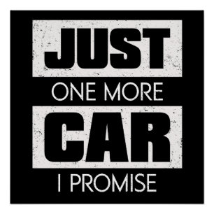 Eén Auto Meer, Dat Zweer Ik Perfect Poster
