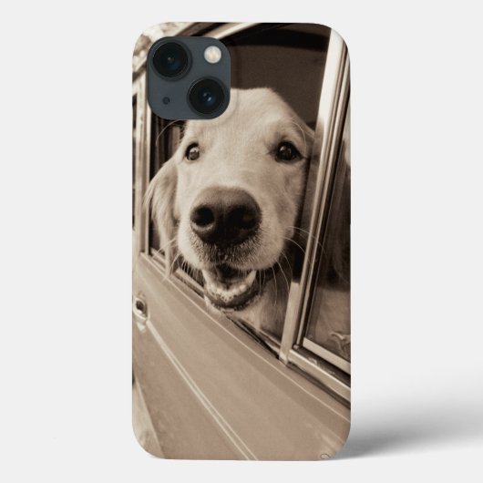 Een auto-raam uitsteken Case-Mate iPhone case (Achterkant)