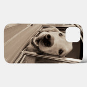 Een auto-raam uitsteken Case-Mate iPhone case (Achterkant (horizontaal))