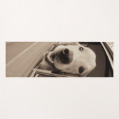 Een auto-raam uitsteken yogamat (Voorkant (horizontaal))