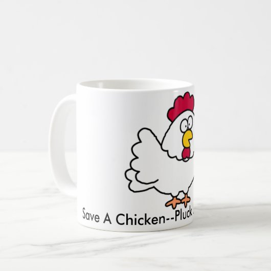 Een Autoharp-mok plaatsen Koffiemok (Voorkant links)