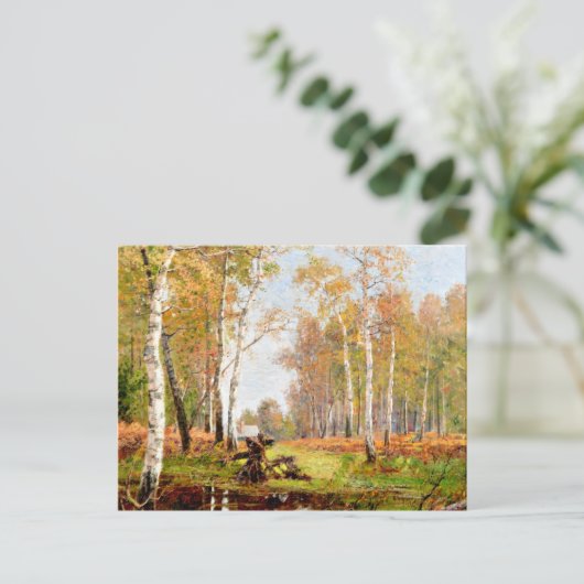 Een Autumn Landschap uit Aland Briefkaart (Staand voorkant)