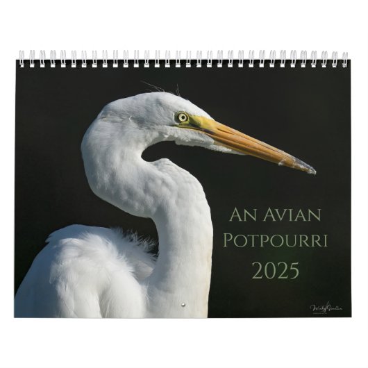 Een Avian Potpourri 2025 Kalender (Hoes)