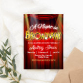 Een avond in Broadway Kaart