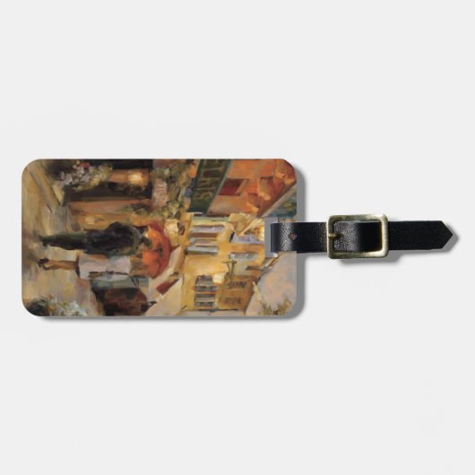 Een avond in Parijs Bagagelabel (Voorkant horizontaal)