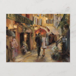 Een avond in Parijs Briefkaart