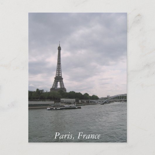 Een avond in Parijs Briefkaart (Voorkant)