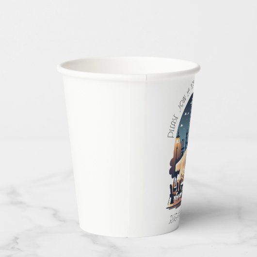 Een avond in Parijs Papieren Bekers (Rechts)