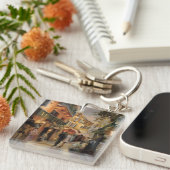 Een avond in Parijs Sleutelhanger (Voorkant Rechts)