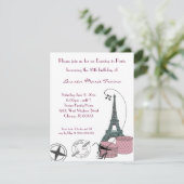 Een avond in uitnodiging van de Partij van Parijs (Staand voorkant)