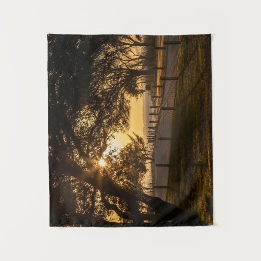 Een avond in Whalehead Wandkleed (Voorkant)