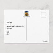 Een avond om Halloween briefkaart te herdenken (Achterkant)