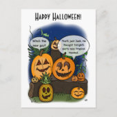 Een avond om Halloween briefkaart te herdenken (Voorkant)